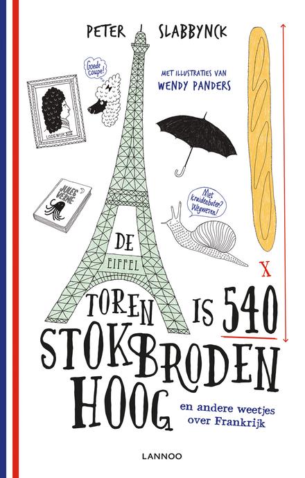 Cover van boek De Eiffeltoren is 540 stokbroden hoog