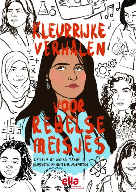 Cover van boek Kleurrijke verhalen voor rebelse meisjes