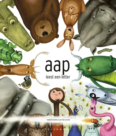 Cover van boek aap leest een letter